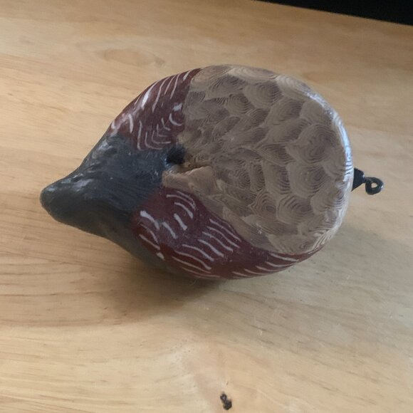 CANDLE - NEW Handmade Gambel Quail Bird wax Candle San Francisco Candle Company - Picture 6 of 9